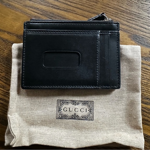 Gucci Bee GG Supreme Card Case Wallet - Picture 3 of 4